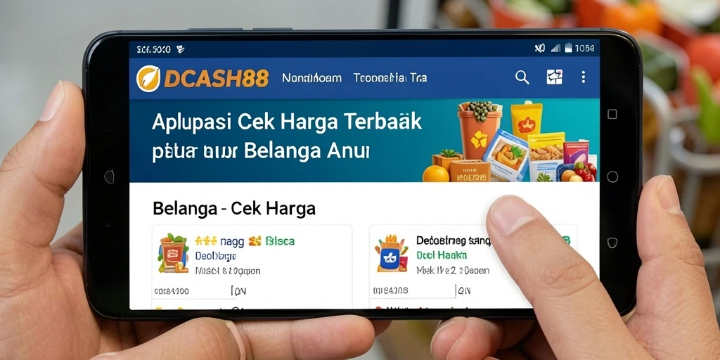 Tampilan antarmuka IDCASH88 yang sederhana dan efisien untuk melihat harga.