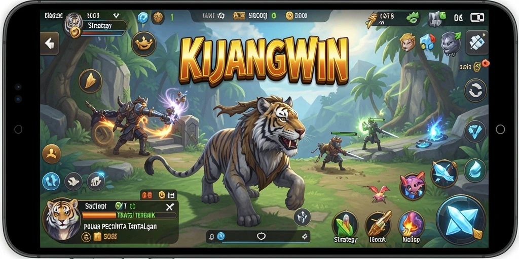 Tampilan antarmuka KIJANGWIN yang menarik dan mudah digunakan.