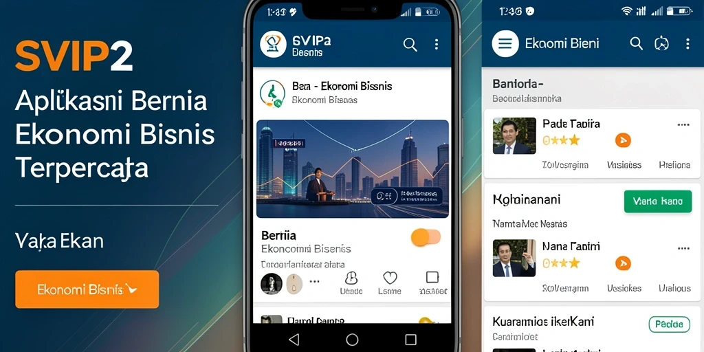 Tampilan antarmuka SVIP2 yang elegan dan informatif.